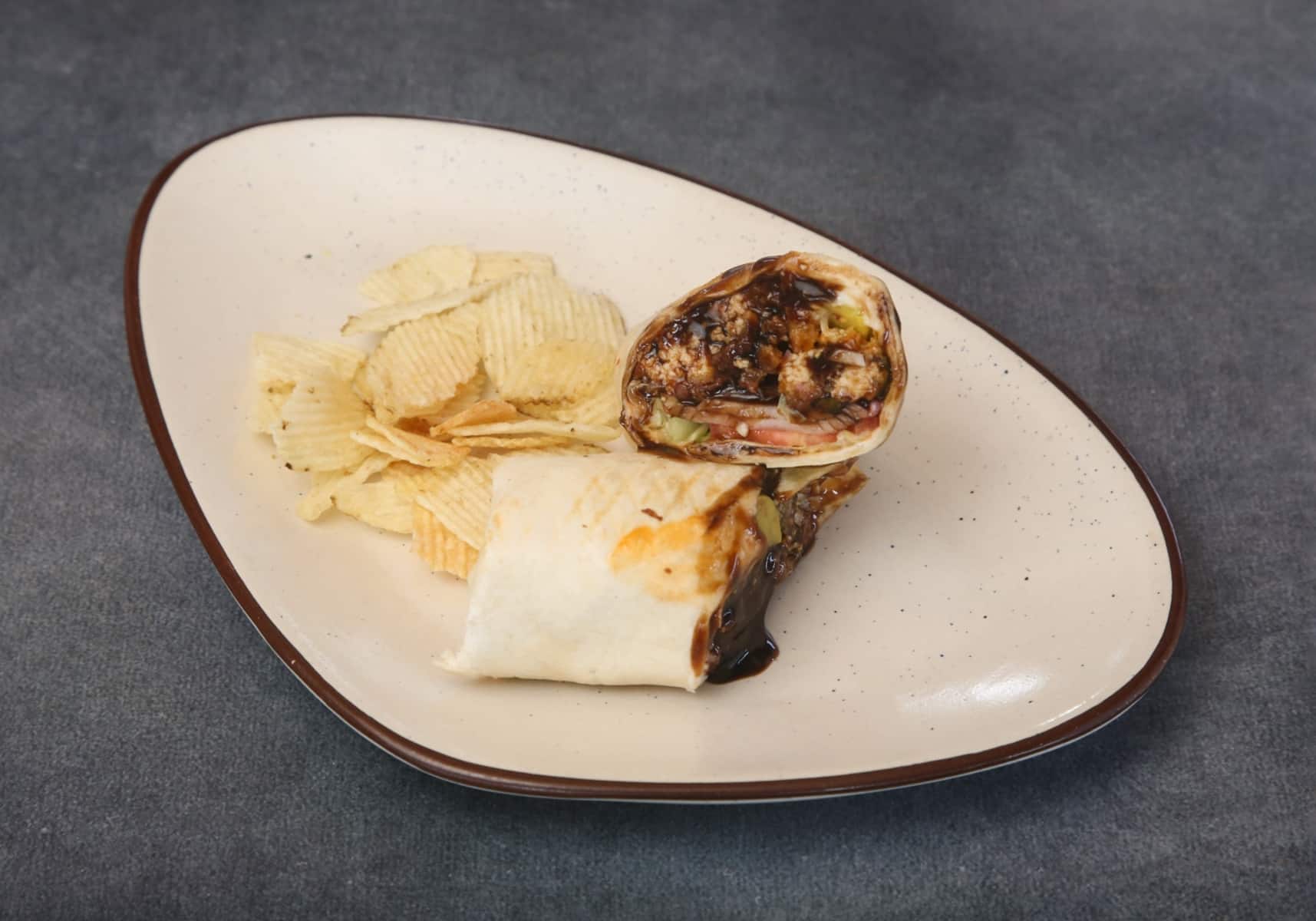BBQ Paneer Wrap