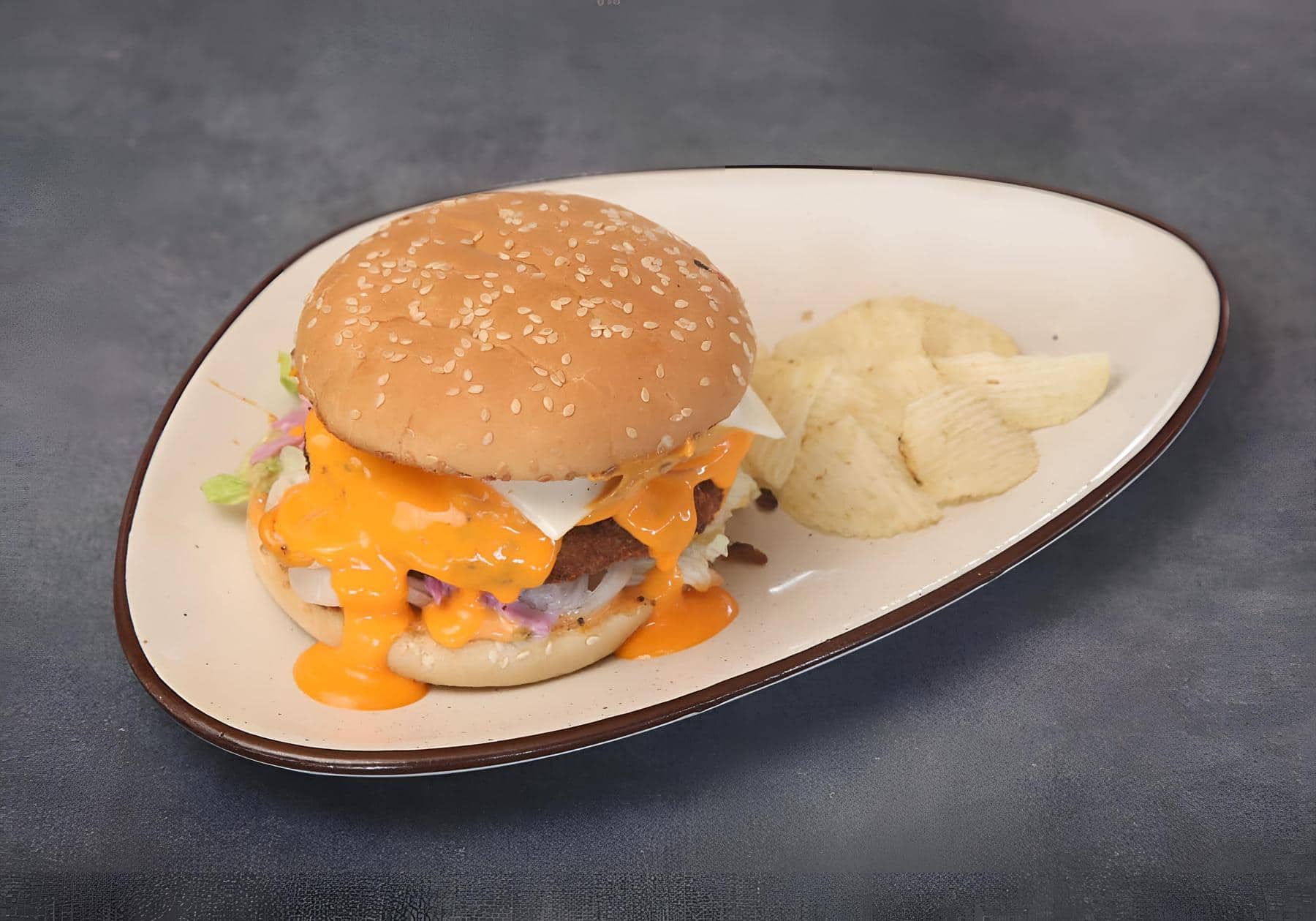 Cheesy Burger