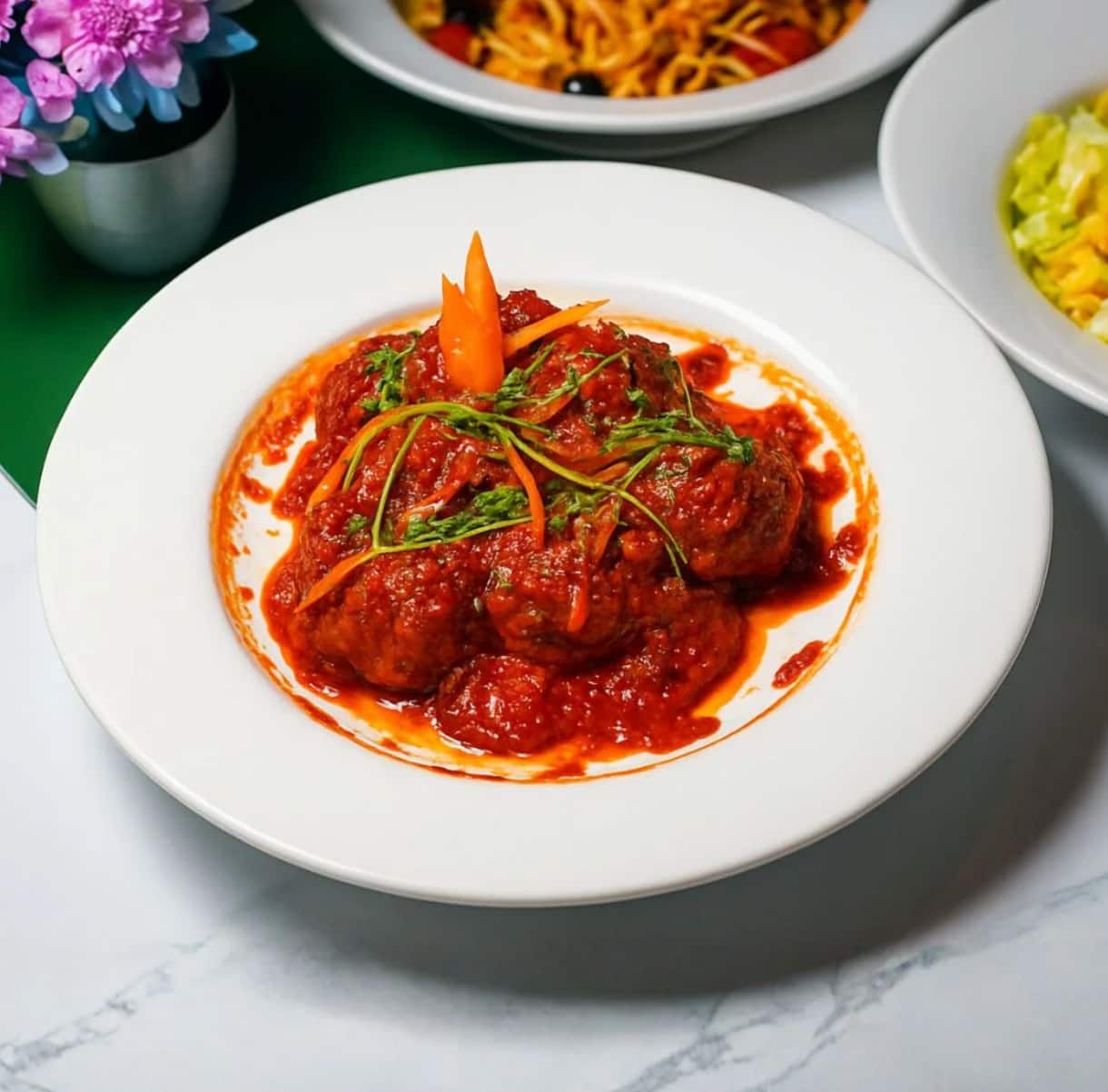 Crispy Veg Manchurian Gravy
