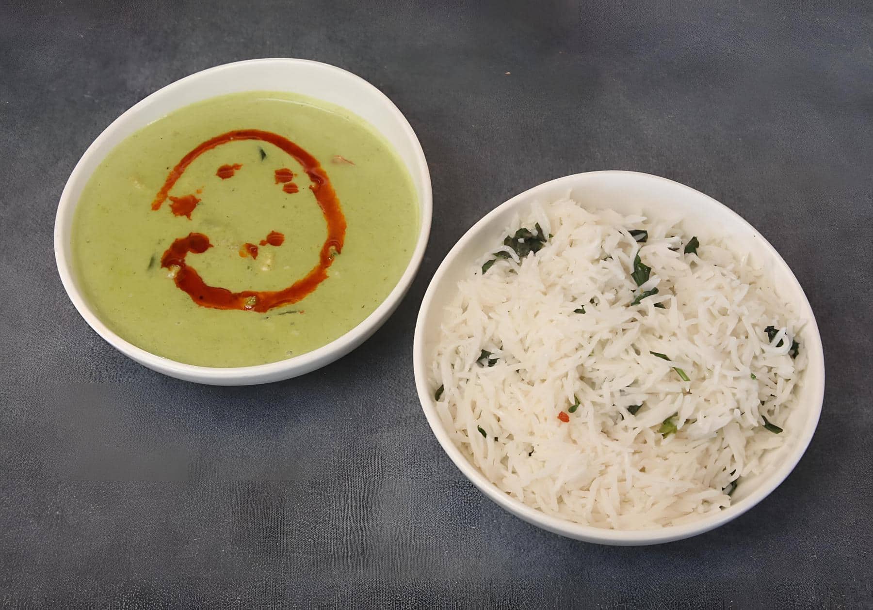 Thai Curry With Basil Rice